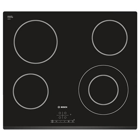 Bosch Serie 4 PKF631B17E 60 Cm Ceramic Hob Black Techinn