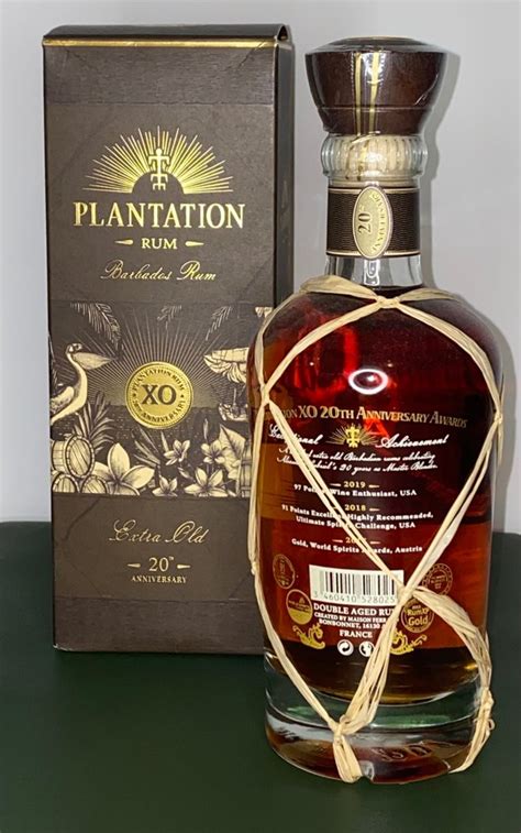 Plantation 20 years old - Barbados XO 20th Anniversary - 0.7 Ltr - Catawiki