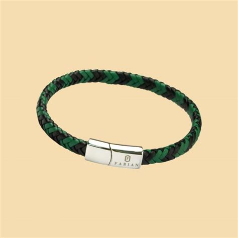 Green Black Bracelet Fabian