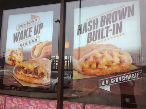 Lunch Blog Taco Bell Breakfast