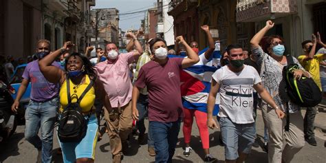 In Cuba Covid 19 Stress Pushes Unrest To The Edge WSJ