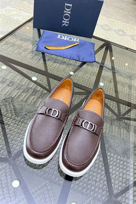 Dior Мужские кожаные лоферы