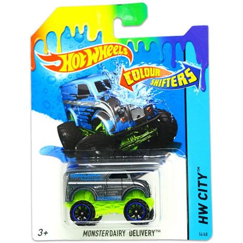 Hot Wheels City színváltós Monster Dairy Delivery kisautó JatekBolt hu