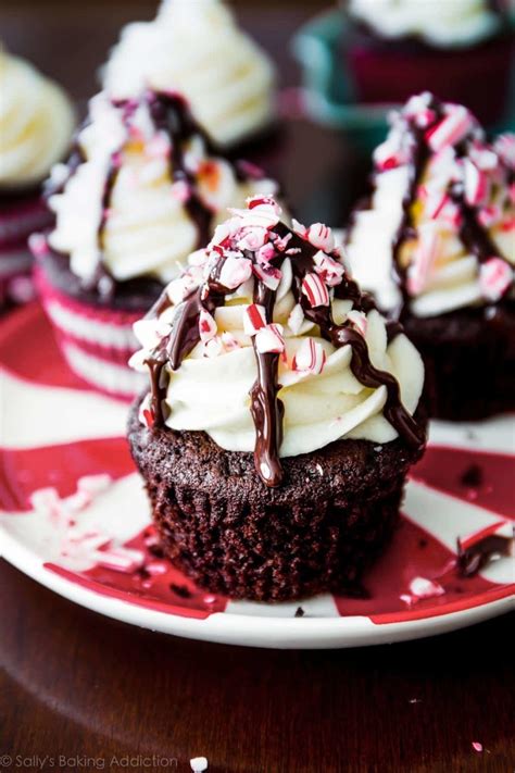 Peppermint Mocha Cupcakes Sallys Baking Addiction