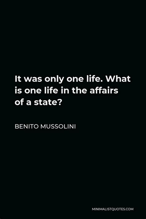 Benito Mussolini Quote: Liberty is a duty, not a right.