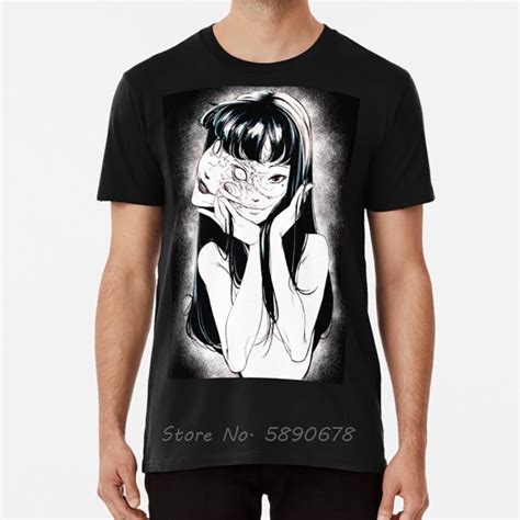 Tomie Junji Ito T Camisa Tomie Ito Junji Horror Fantasma Dem Nio