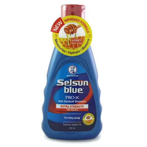 SELSUN BLUE PRO X ANTI DANDRUFF SHAMPOO EXTRA STRENGTH 120ML