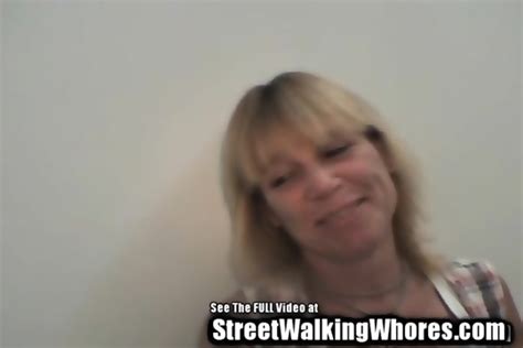 Blonde Bitch Off The Street Blows Me