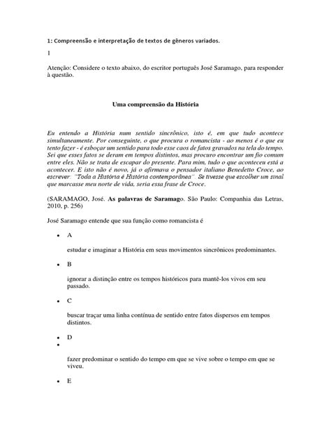 Compreensão E Interpretação De Texto De Generos Variados - Compreensão e Interpretação de Textos de Gêneros Variados | Solidão ...