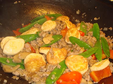 Rachels Kitchen Stir Fried Japanese Egg Tofu Recipe