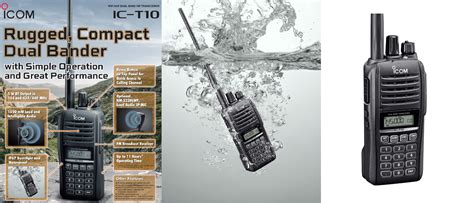 Icom Ic T The New Handheld From Icom That Is Great Value And Easy