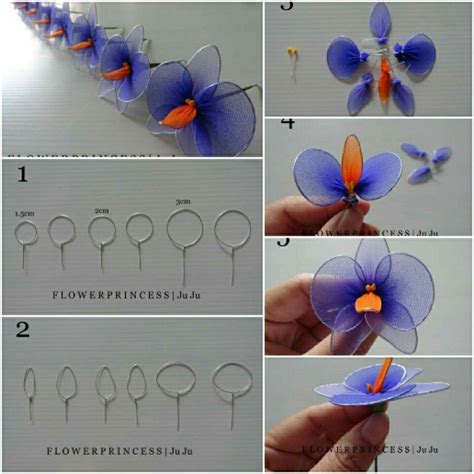 How To Make Nylon Stocking Flowers Nylon Stocking Flowers Tutorial