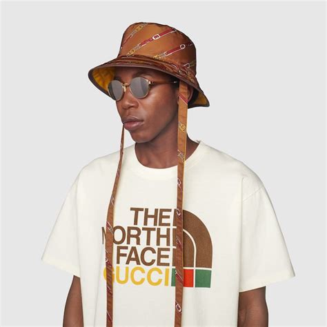 The North Face X Gucci Oversize T Shirt In Ivory Gucci® Us