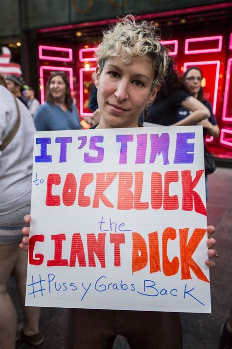 Photos Debate Night Pussy Power Protest At Trump Tower Photo Gallery Gothamist