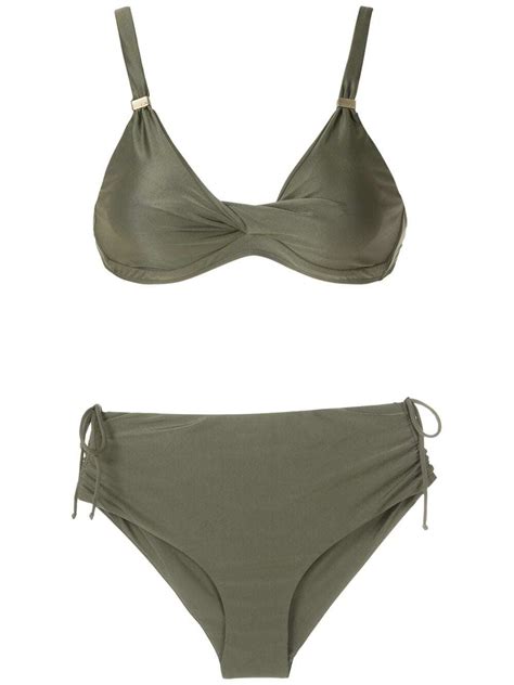 Buy LYGIA NANNY Marcela Bikini Set Vd Cedro At Off Editorialist