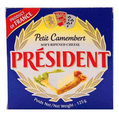 Save ฿25 On President Camembert Cheese 125g