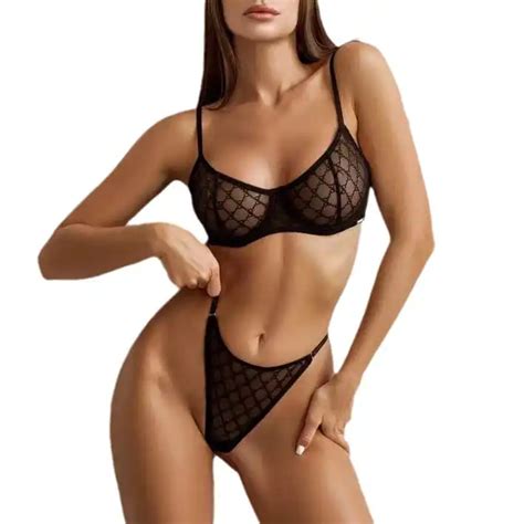 Sophisticated Lingerie Artistry Sexy Lingerie French Ultra Thin Bra Lace Lingerie Sets Lace