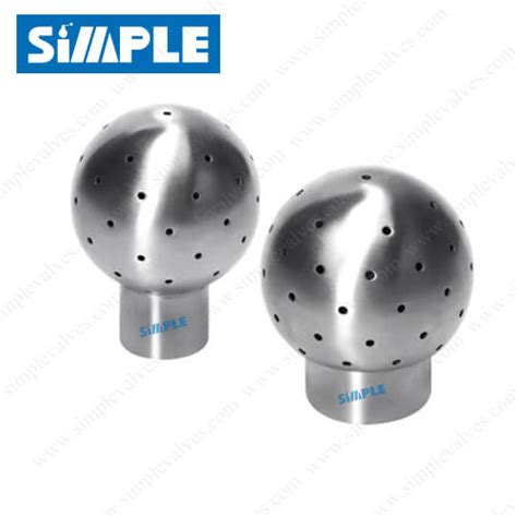 sanitary spray balls  tank cleaning static spray ball simple valves