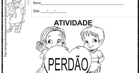 Atividade Sobre Perdão Para Colorir