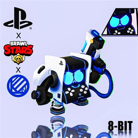 Brawl Stars: la skin especial de 8-bit con forma de PlayStation 5