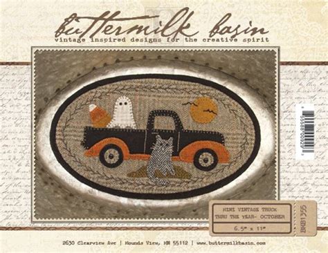 Wool Applique Pattern Ghost Pattern Halloween Wool Applique Etsy