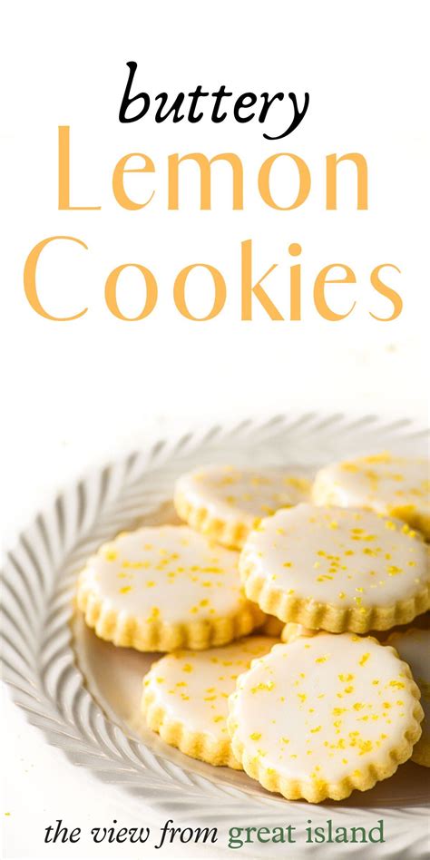 Lemon cookies – Artofit