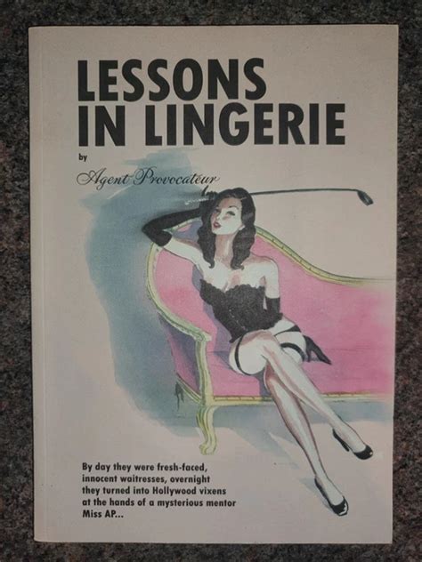 LESSONS IN LINGERIE Agent Provocateur BDSM Bondage Spanking 22 50 PicClick UK