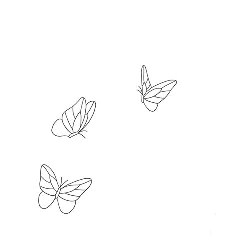 Butterfly//Tattoo | Small pretty tattoos, Black ink tattoos, Line art ...