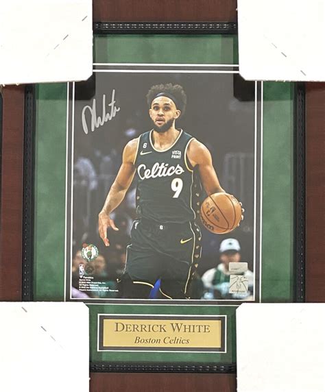 Derrick White Autographed Boston Celtics 1114 KBK Sports