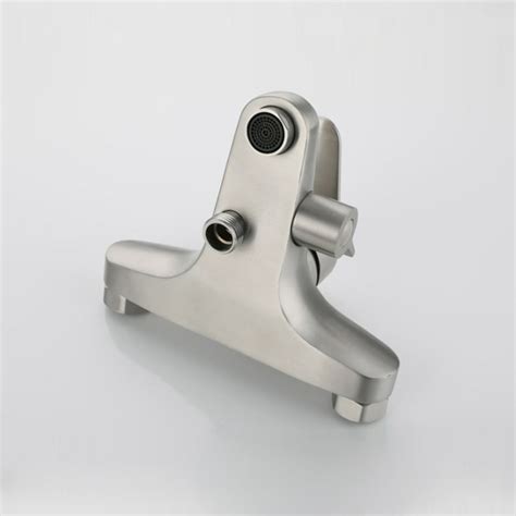 Fürdőszoba Zuhany Csaptelep Rozsdamentes Acél Hármas Fürdőkád Csaptelep Keverők Hot Cold Mixer