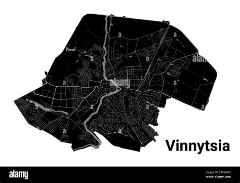 Mapa De Vinnytsia Im Genes De Stock En Blanco Y Negro Alamy