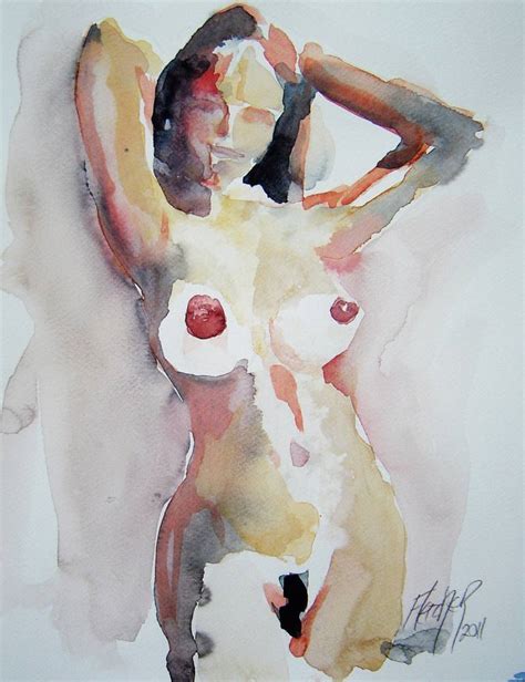 Standing Nude Painting By Stewart Fletcher Saatchi Art