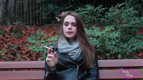 Smoking In The Park Letty Smoking Smoking Porn Smoking Fetish