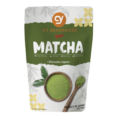 Cy Matcha Powder G Cy Beverages