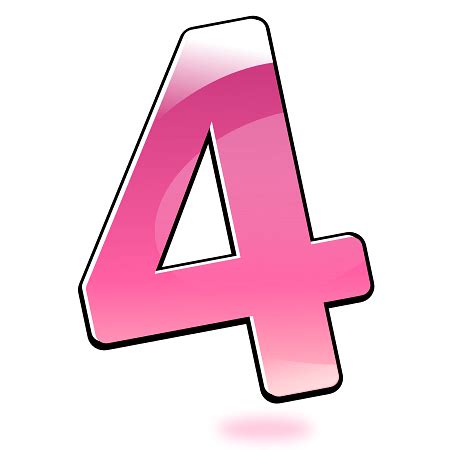 Number 4 Png