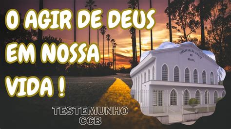 Testemunho Na Ccb Nem Mesmo A Morte Capaz De Impedir As Promessas