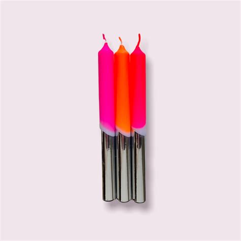 Dip Dye Candles Girl On Fire The Wraperie
