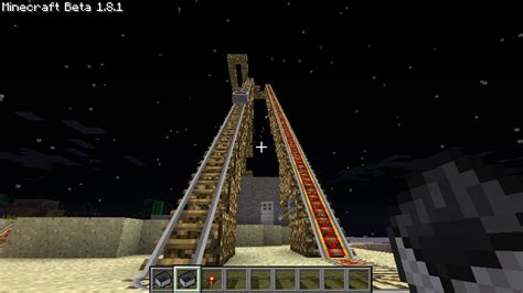 how to make mine tracks in minecraft