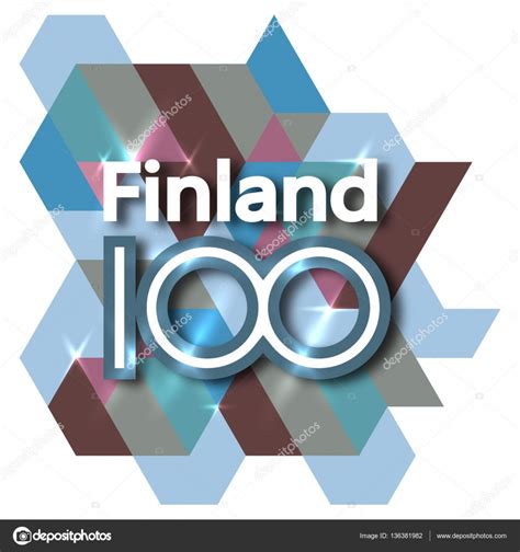 Finland 100 Years Independence — Stock Vector © Mikaelholmgrengmail