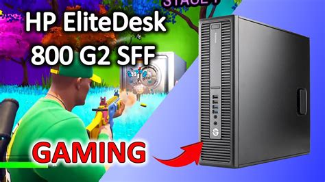 How to turn HP EliteDesk 800 G2 SFF into Powerful Gaming PC with RX ...