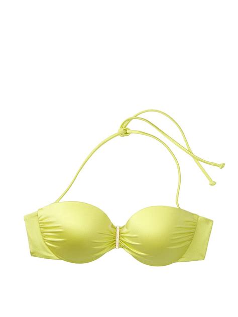 Buy Push Up Bandeau Bikini Top Order Undefined Online Victoria S Secret Us