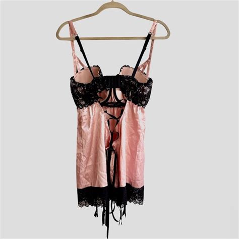 Torrid Intimates Sleepwear Nwot Torrid Pretty Pink Babydoll Lingerie Slip Poshmark