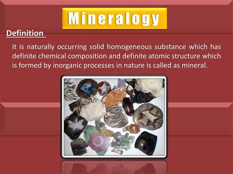 Mineralogy | PPTX