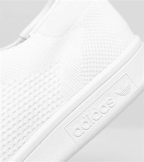 Adidas Stan Smith Primeknit Triple White Sneaker Bar Detroit