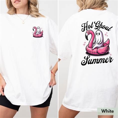 Summerween Shirt Hot Ghoul Summer Shirt Funny Summer Shirt Spooky Shirt Hot Ghoul Summer