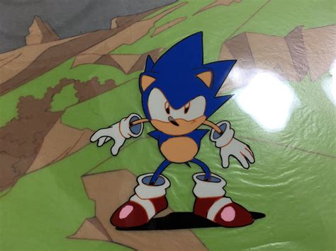 Sonic CD Surfaced Animation Cels, Max Collins by DeverexDrawer on ...