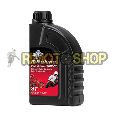 Oil Engine Motor Silkolene PRO 4 PLUS 10W 50 1 Lt SAE OIL GRADATION