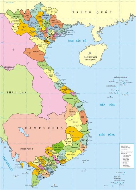 Bản đồ hành chính 64 tỉnh thành Việt Nam - Bán Bản Đồ Việt Nam Thế Giới ...