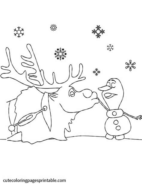 Sven Coloring Pages Free Pdf Printables