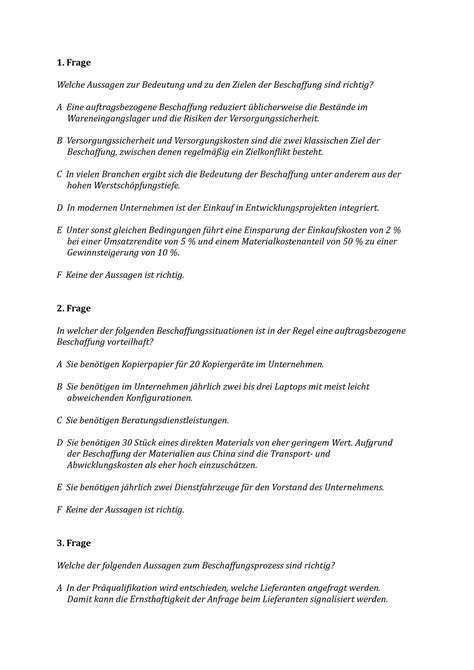 Klausur Januar Wintersemester 2016 2017 Fragen 1 Frage Welche